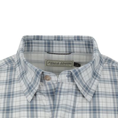 Image showing  Men's Patterned Short-Sleeve Button-Down Outdoorsman Shirt