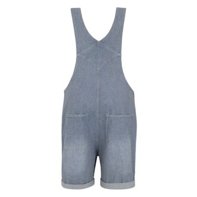 Image showing 1 th Blue Mountain Women's Railroad Stripe Shortalls