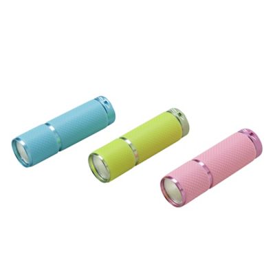 Image showing  100 Lm Aluminum Flashlights, Assorted, 3 pk.