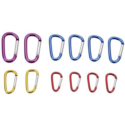 Barn Star Assorted Snap D-Ring Set, 12 pk.