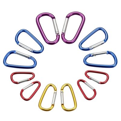Image showing  Assorted Snap D-Ring Set, 12 pk.
