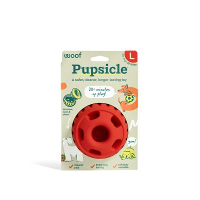 Woof Pupsicle Red Large