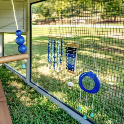 Image showing  Wooden Blueberry Hanging Chicken Mirror