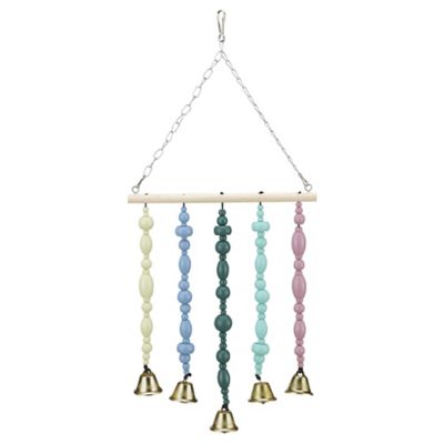 ImPECKables Wooden Chicken Windchime, Multicolor