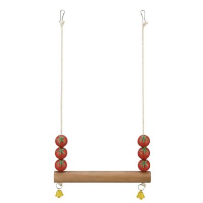 ImPECKables Wooden Tomato Chicken Swing