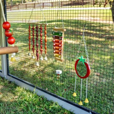 Image showing  Wooden Chicken Windchime