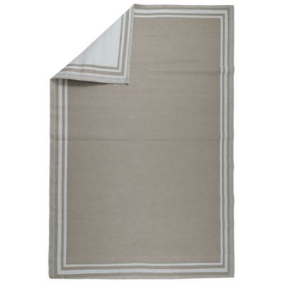 Image showing 2 th Red Shed Reversible Polypropylene Outdoor Rug, 5 ft. x 7 ft.