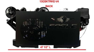 Image showing  Oversized 30 Gallon Truck Style Compressor