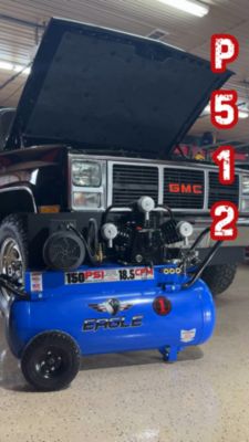 Image showing  25 Gallon 5 HP V-Style Compressor