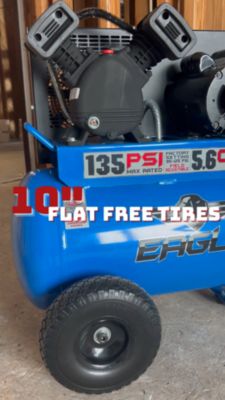 Image showing  20 Gallon Multi Voltage Portable Compressor