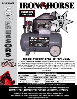 Image showing  Oil Lubricated Portable Compressor