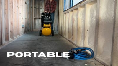 Image showing  Premium 25 gal. 18.5 Cfm Portable Air Compressor