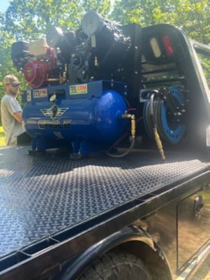 Image showing 5 th Eagle 30 Gallon Truck Style Compressor