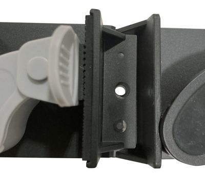 Image showing 5 th Rush Creek Creations 6 Fishing Rod Wall Rack with Textured Rubber Grip One - pc. Design 4PK