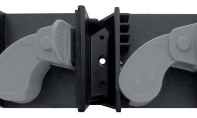 Image showing 6 th Rush Creek Creations 6 Fishing Rod Wall Rack with Textured Rubber Grip One - pc. Design 4PK