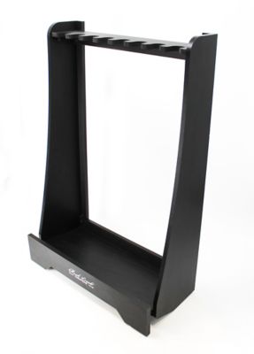 Image showing  Black 8 Gun Floor Rack