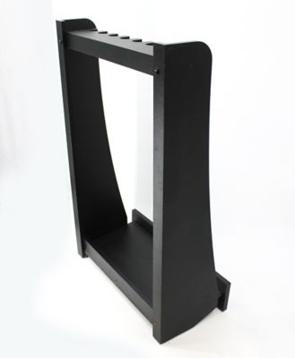 Image showing  Black 8 Gun Floor Rack