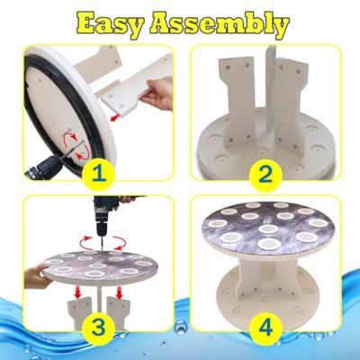 Image showing  Reel Salty Saltwater Spinning 12 Rod Rack