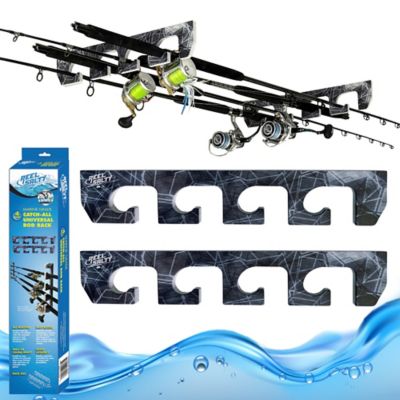 Rush Creek Creations Reel Salty 4 Rod Wall/Ceiling Rack 1PK