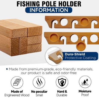 Image showing  11 Rod Vertical/Wall/Ceiling Rod Rack