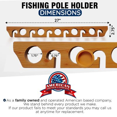 Image showing  11 Rod Vertical/Wall/Ceiling Rod Rack