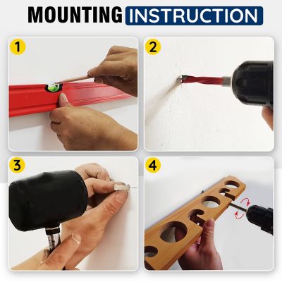 Image showing  11 Rod Vertical/Wall/Ceiling Rod Rack