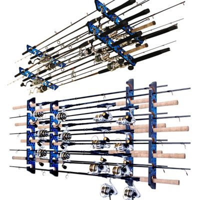 Rush Creek Creations Deep Blue 8 Rod Wall/Ceiling Rack - 2 Pack