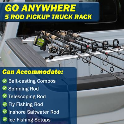Image showing 5 th Rush Creek Creations Truck Bed 5 Rod Storage Rack