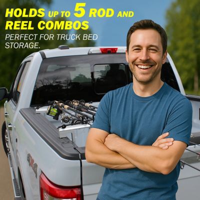 Image showing 7 th Rush Creek Creations Truck Bed 5 Rod Storage Rack