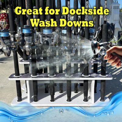 Image showing  Reel Salty 19 Rod 3 Tier Floor Rack