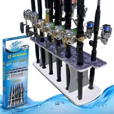 Rush Creek Creations Reel Salty 11 Rod 2 Tier Floor Rack
