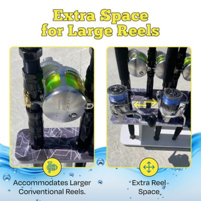 Image showing  Reel Salty 11 Rod 2 Tier Floor Rack