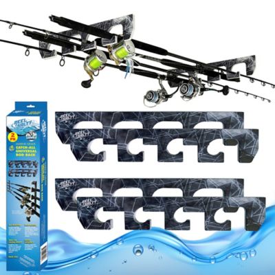 Rush Creek Creations Reel Salty 4 Rod Wall/Ceiling Rack 2PK