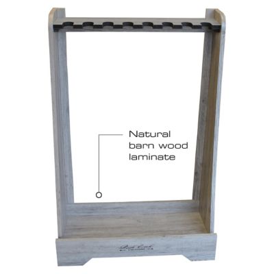 Image showing  Barnwood 8 Gun Floor Rack