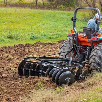 Image showing 7 th Tarter Farm and Ranch Equipment 6 Foot Disc Harrow 200 Series Black