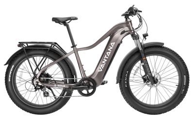 Image showing  VANTANA TITAN Step-Over Off-road Hunting E-Bike, Torque Sensor, Matte Gun Metal