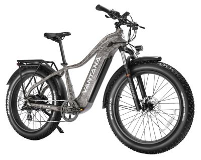 Image showing  VANTANA TITAN Step-Over Off-road Hunting E-Bike, Torque Sensor, Grey Camo