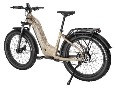 Image showing  VANTANA TITAN Step-Through Off-road Hunting E-Bike, Torque Sensor, Desert Camo