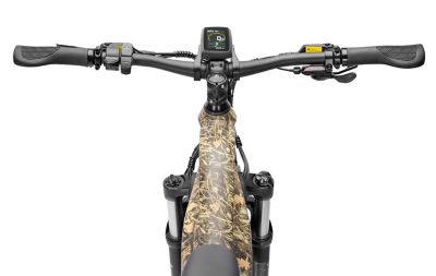 Image showing  VANTANA TITAN Step-Through Off-road Hunting E-Bike, Torque Sensor, Desert Camo