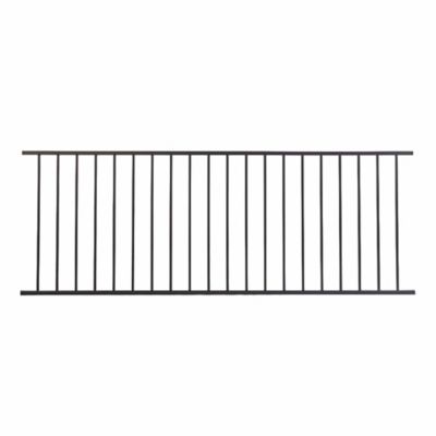 Fortress Building Products Fe26 Traditional Railing Panel 34 in. H X 10 ft. W Black Sand