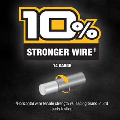 Image showing  60 in. x 100 ft. 14 Gauge 2 in. x 4 in. Mesh Galvanized Steel Welded Wire