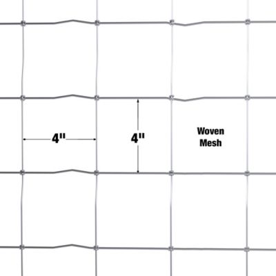 Image showing 6 th DEWALT 48 in. x 100 ft. 12-1/2 Gauge Galvanized Steel Sheep and Goat Fence
