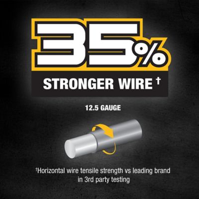 Image showing  47 in. x 132 ft. 12-1/2 Gauge Galvanized Steel Field Fence