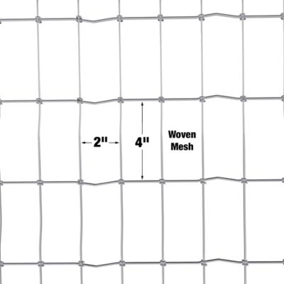 Image showing 6 th DEWALT 48 in. x 200 ft. 12-1/2 Gauge Galvanized Steel Horse Fence