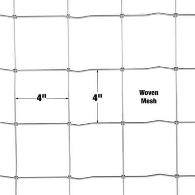 Image showing 5 th DEWALT 48 in. x 330 ft. 12-1/2 Gauge Galvanized Steel Sheep and Goat Fence