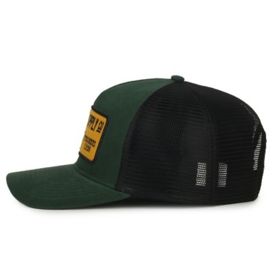 Image showing  Unisex Adult Vintage Trucker Cap, Green