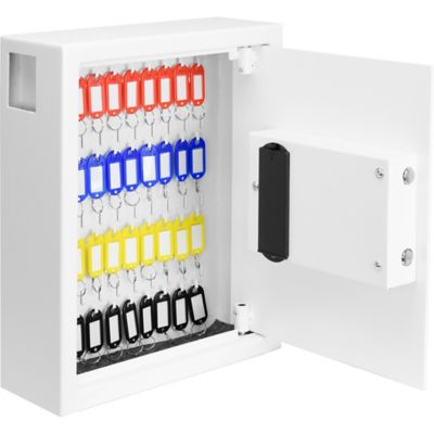 Image showing  40 Capacity Fixed Position Key Cabinet Digital Keypad Wall Safe