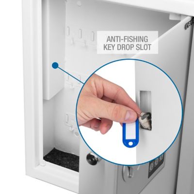 Image showing 6 th Barska 40 Capacity Fixed Position Key Cabinet Digital Keypad Wall Safe