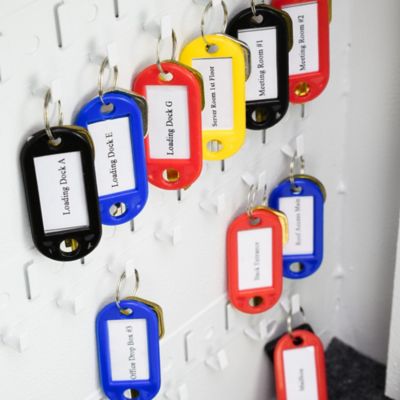 Image showing 7 th Barska 40 Capacity Fixed Position Key Cabinet Digital Keypad Wall Safe