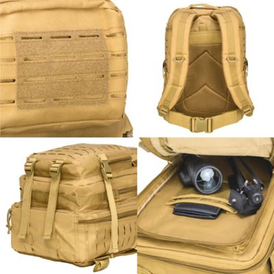 Image showing 8 th Barska GX-700 Large Tactical Backpack with MOLLE Dark Earth